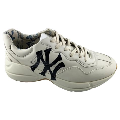 gucci rhyton new york yankees|gucci rhyton shoes for sale.